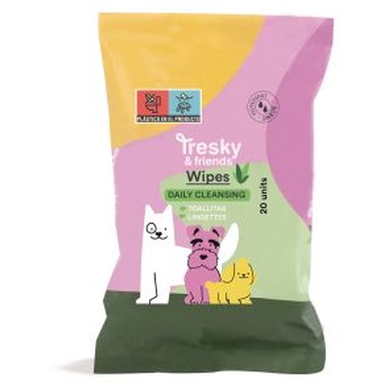 Tresky & Friends Pet Cleansing Wipes 20pcs 42188