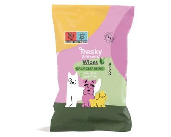 Tresky & Friends Pet Cleansing Wipes 20pcs 42188