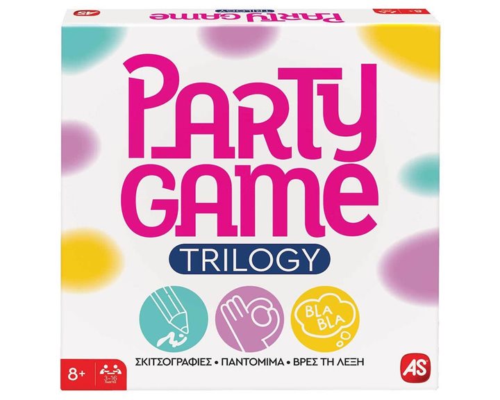 As company AS Games Επιτραπέζιο Παιχνίδι Party Game Trilogy Για Ηλικίες 8+ Χρονών Και 3-16 Παίκτες 1040-25148