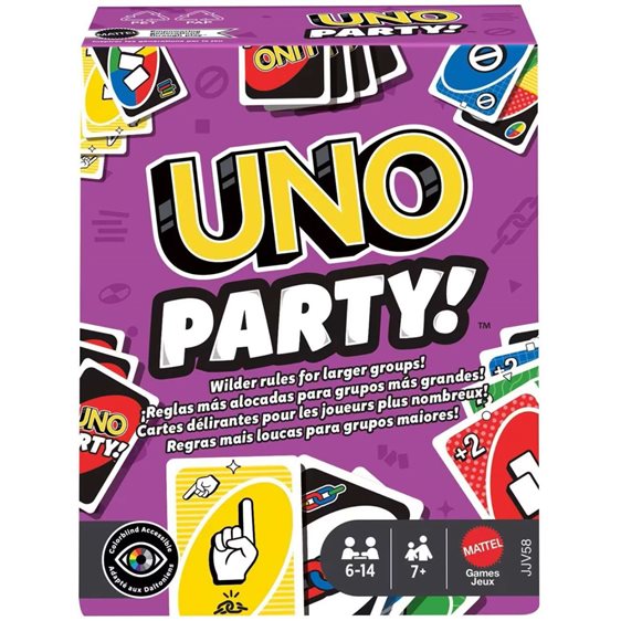 Mattel Uno Party JJV58