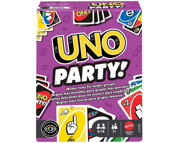 Mattel Uno Party JJV58