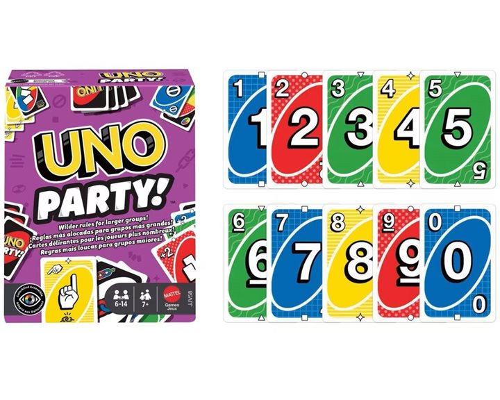 Mattel Uno Party JJV58