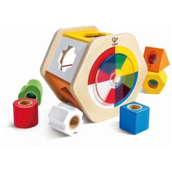 Hape Early Explorer Ξύλινο Wonder Shape Sorter (E0516A)