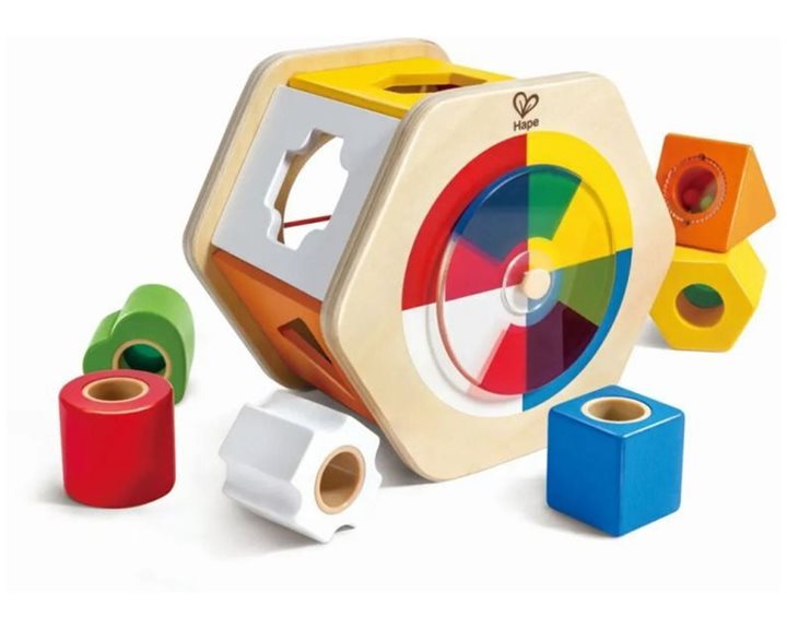 Hape Early Explorer Ξύλινο Wonder Shape Sorter (E0516A)
