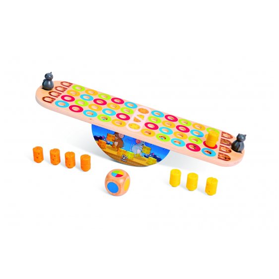 Hape Early Explorer Ξύλινο Balance Don't Wake Up The Cat (E1669A)
