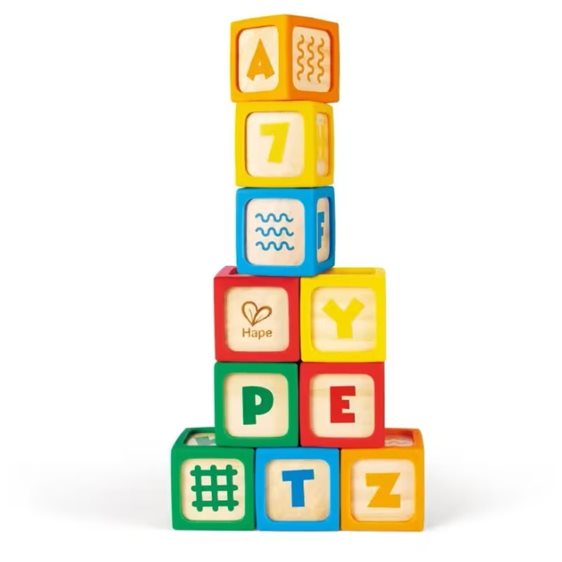 Hape Early Explorer Ξύλινα Τουβλάκια Smart Start 10Τμχ (E0131K)