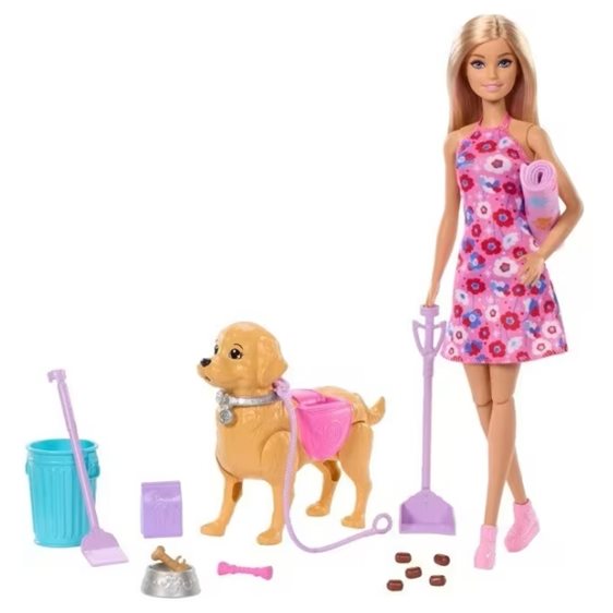 Mattel barbie βολτα με σκυλακι JJB46