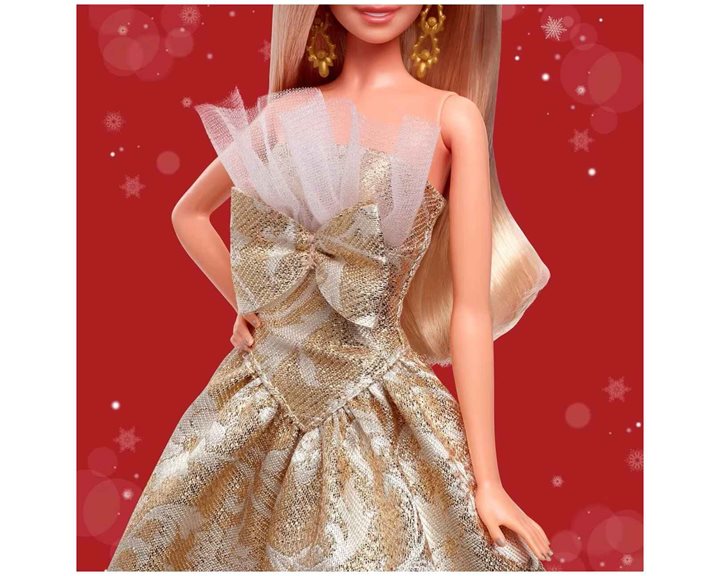 Mattel barbie holiday 2025 - ξανθια signature κούκλα JBH95