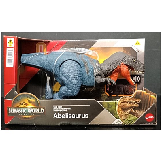 Mattel Jurassic World Mattel Jw Rebirth - Δεινόσαυροι Με Κινουμενα Μελη, Λειτουργια Επίθεσης Και Ηχους Wild Roar Abelisauru Jw Rebirth JGB87 / JGB91
