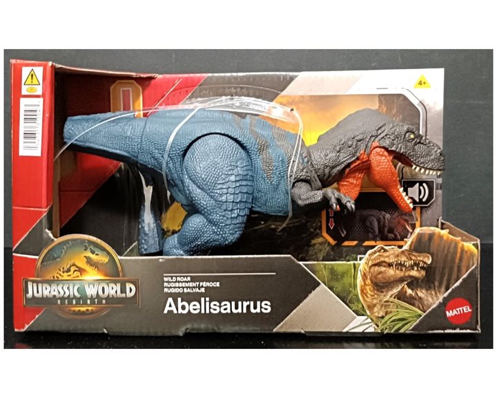 Mattel Jurassic World Mattel Jw Rebirth - Δεινόσαυροι Με Κινουμενα Μελη, Λειτουργια Επίθεσης Και Ηχους Wild Roar Abelisauru Jw Rebirth JGB87 / JGB91