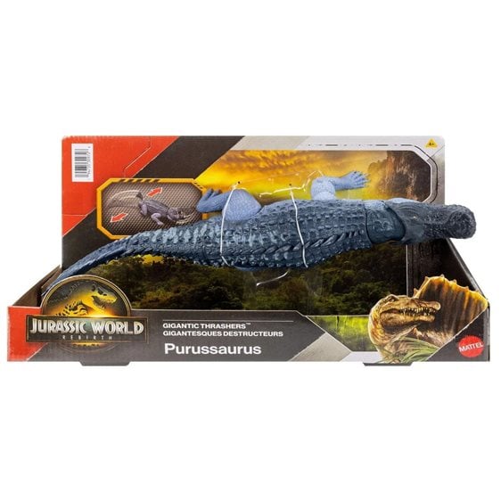 Mattel Mattel Jw Rebirth - Μεγαλοι Δεινοσαυροι Jurassic World Gigantic Thrashers Purussaurus JGB92 / JGB94