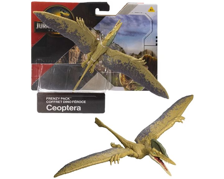 Mattel Mattel Jw Rebirth - Φιγούρες Δεινοσαύρων Jurassic World Frenzy Pack Ceoptera JGB72 / JGB73