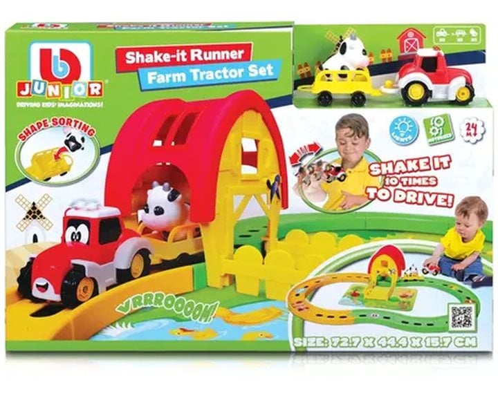 Bburago BB Junior Shake-it Runner Farm Tractor S