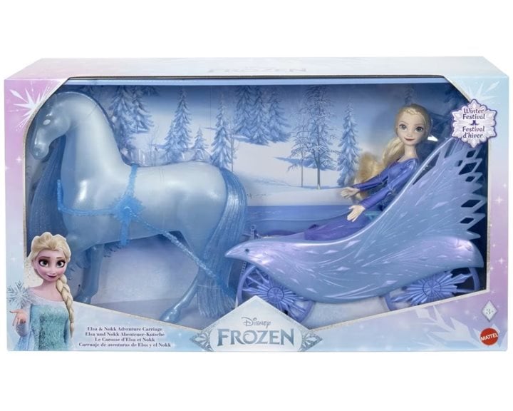 Mattel Disney Frozen Έλσα Με Άμαξα JBG56