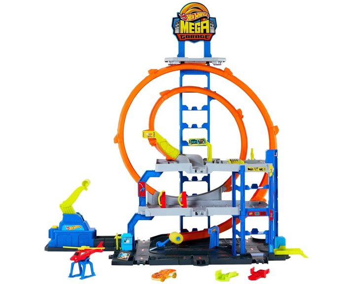 Mattel Hot Wheels Hw City- Mega Γκαραζ Όχημα Παιχνίδι JBM74