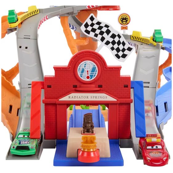 Mattel Disney Cars Cars Πίστα Race And Rescue Disney Pixar Cars Όχημα Παιχνίδι JFL57