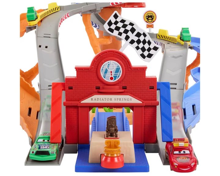 Mattel Disney Cars Cars Πίστα Race And Rescue Disney Pixar Cars Όχημα Παιχνίδι JFL57