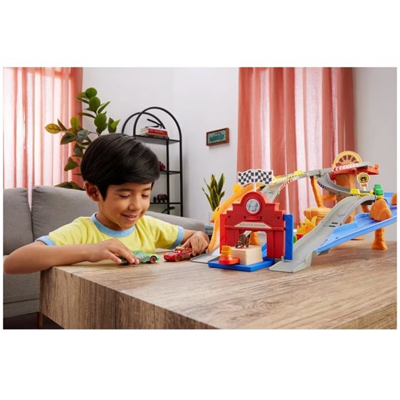 Mattel Disney Cars Cars Πίστα Race And Rescue Disney Pixar Cars Όχημα Παιχνίδι JFL57
