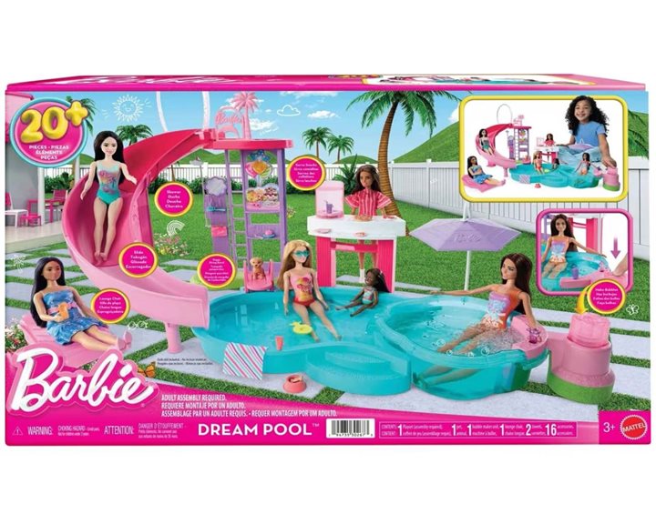 Mattel Barbie Ονειρεμένη Πισίνα JFP01