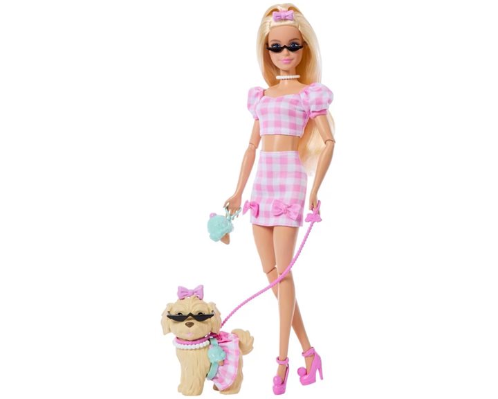 Mattel Barbie Και Σκυλάκι Ασορτί Εμφάνιση Κούκλα JFP36