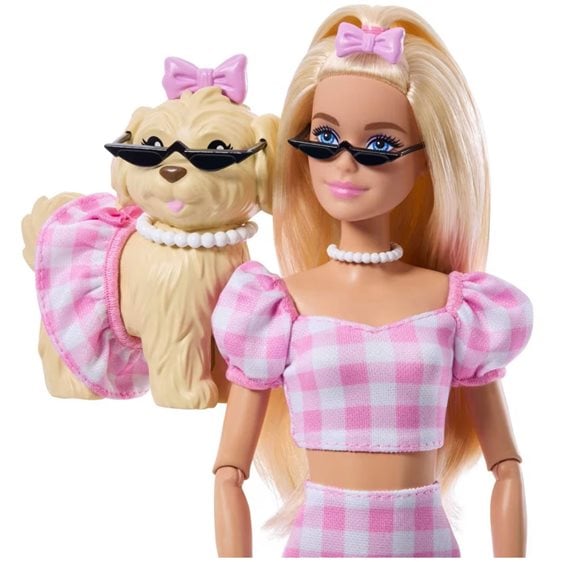 Mattel Barbie Και Σκυλάκι Ασορτί Εμφάνιση Κούκλα JFP36