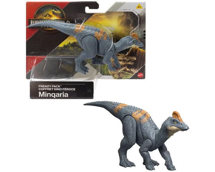 Mattel Mattel Jw Rebirth - Φιγούρες Δεινοσαύρων Jurassic World Frenzy Minqaria JGB72 / JGB75