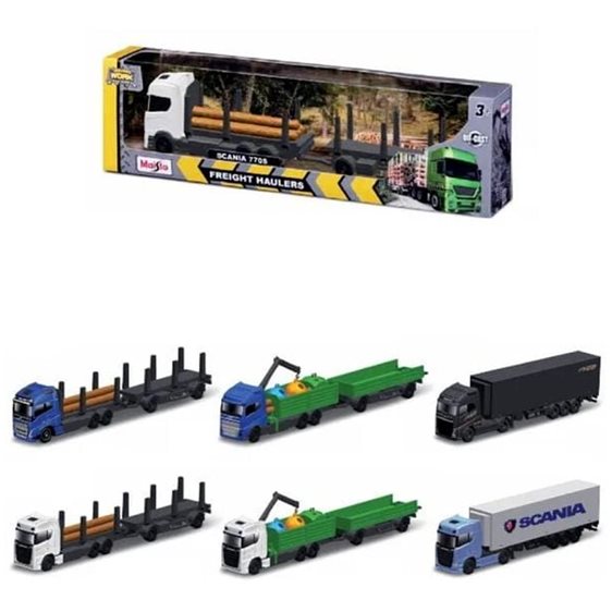 Maisto Mini Work Machines Freight Haul Διάφορα Σχέδια