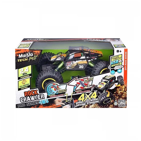 Maisto Τηλεκατευθυνόμενο Rock Crawler Pro Series 4WS RC