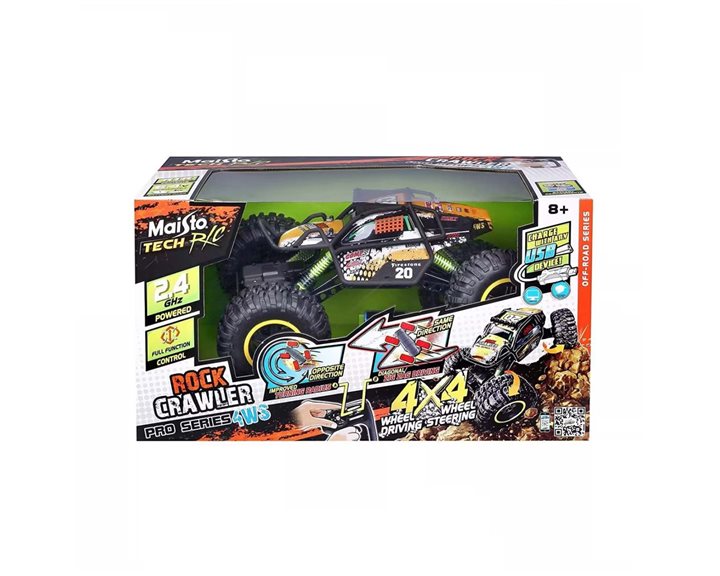 Maisto Τηλεκατευθυνόμενο Rock Crawler Pro Series 4WS RC