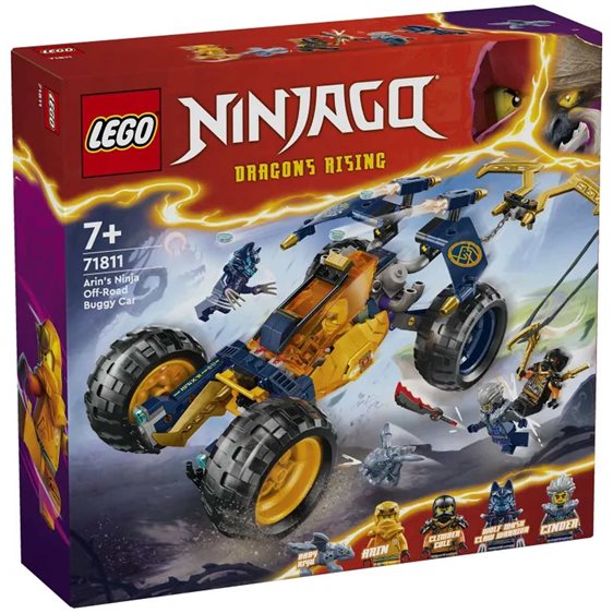 LEGO Ninjago Νίντζα Μπάγκι Εκτός Δρόμου του Άριν 71811