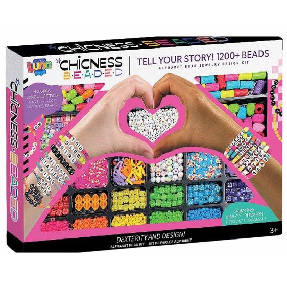 Χάντρες Luna Toys 1200τμχ. 35x3,5x25εκ. 000623238