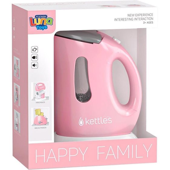 Βραστήρας Luna Toys Ροζ με φως και ήxο 17x9,5x20,5εκ. 000623252