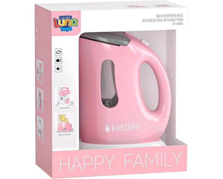Βραστήρας Luna Toys Ροζ με φως και ήxο 17x9,5x20,5εκ. 000623252