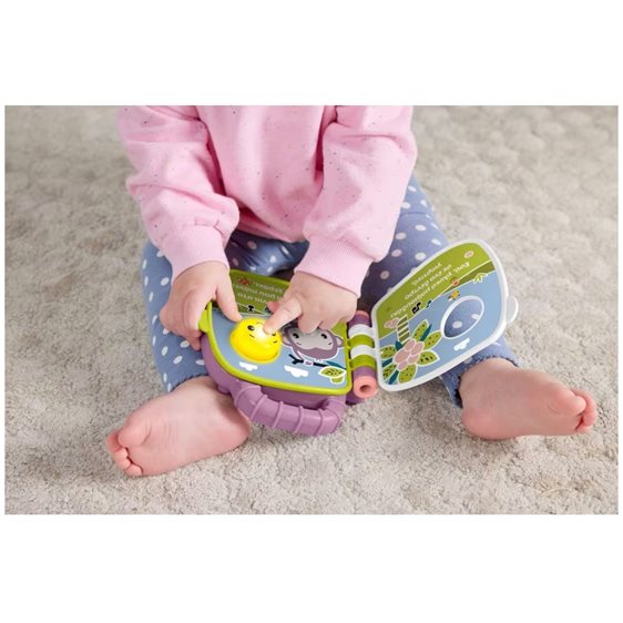Mattel Fisher-Price Μουσικό Βιβλιαράκι Μαϊμουδάκι JFN07