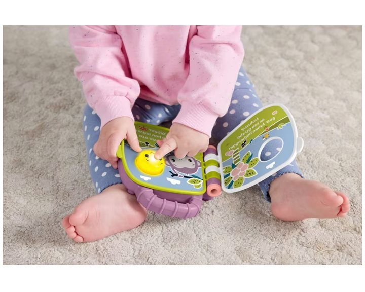 Mattel Fisher-Price Μουσικό Βιβλιαράκι Μαϊμουδάκι JFN07