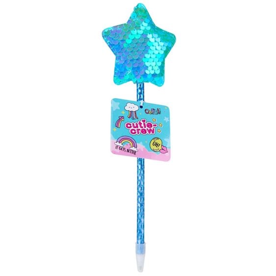 Cutie Crew Pen Mermaid Sequin 4σχ.