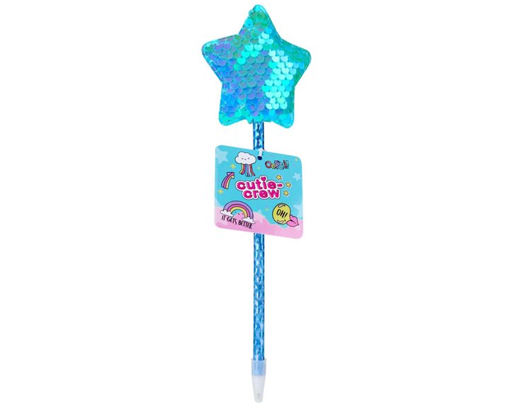 Cutie Crew Pen Mermaid Sequin 4σχ.