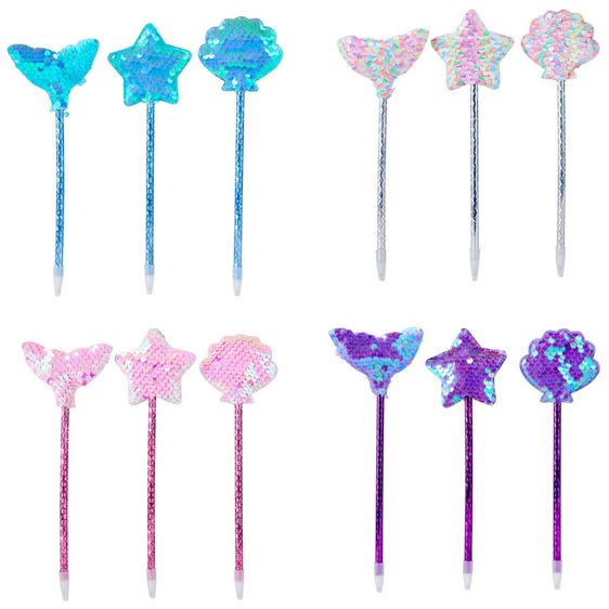 Cutie Crew Pen Mermaid Sequin 4σχ.