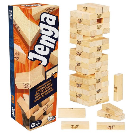 Hasbro Επιτραπέζιο Παιχνίδι Jenga 6+ Ετών G1499