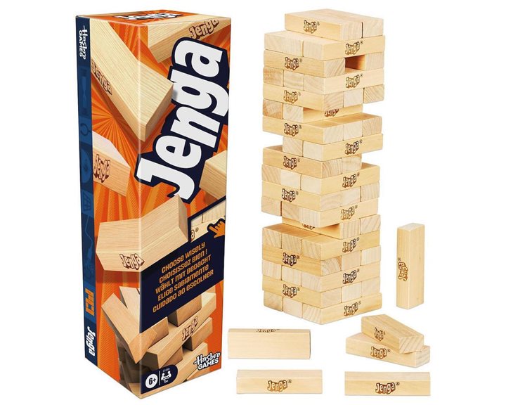 Hasbro Επιτραπέζιο Παιχνίδι Jenga 6+ Ετών G1499