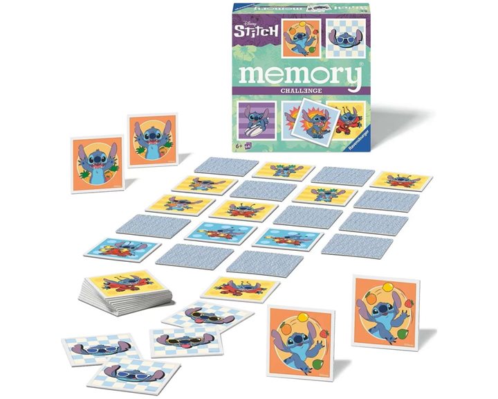 Ravensburger Disney Stitch Επιτραπέζιο Μνήμης Memory Stitch 24697