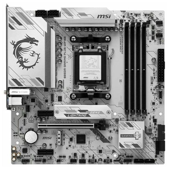 MSI MB B850M GAMING PLUS WIFI6E, SOCKET AMD AM5, CS AMD B850, 4 DIMM SOCKETS DDR5, DP/ HDMI, PCI-E GEN 5.0, 2.5G LAN, WIFI6E, MICRO-ATX, 3YW.