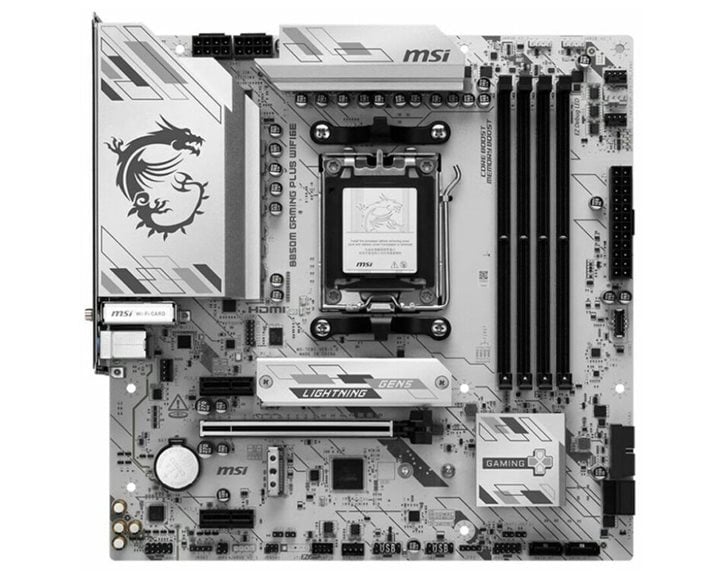 MSI MB B850M GAMING PLUS WIFI6E, SOCKET AMD AM5, CS AMD B850, 4 DIMM SOCKETS DDR5, DP/ HDMI, PCI-E GEN 5.0, 2.5G LAN, WIFI6E, MICRO-ATX, 3YW.