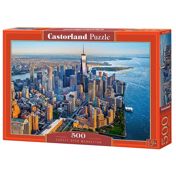 Πάζλ Castorland 500τεμ Sunset Over Manhattan B-53674