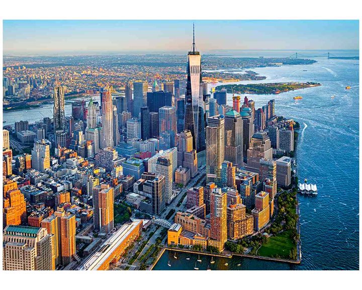 Πάζλ Castorland 500τεμ Sunset Over Manhattan B-53674