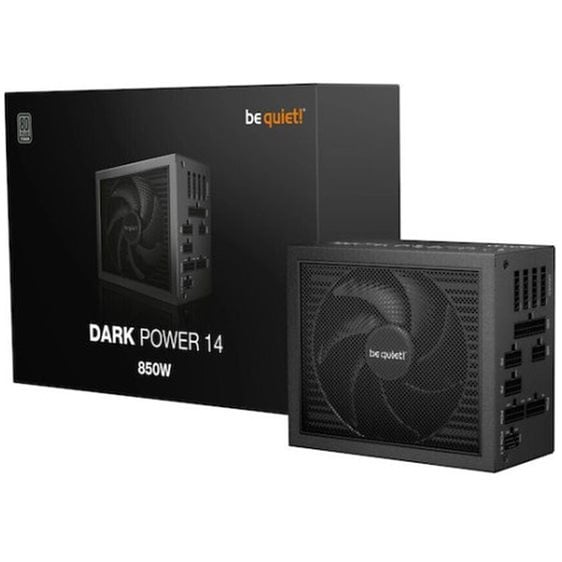 BEQUIET PSU DARK POWER 14 850W BP019EU, TITANIUM CERTIFIED, MODULAR CABLES, 135MM FAN, 10YW.