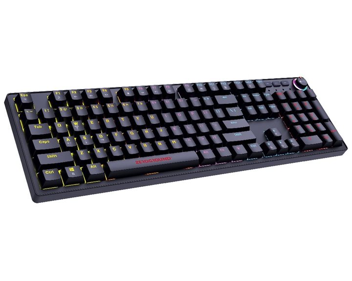 Ενσύρματο Μηχανικό Πληκτρολόγιο Gaming RGB Zeroground KB-3900G SAKIMO v2.0
