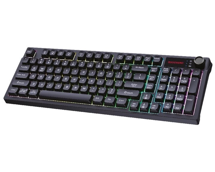 Ενσύρματο Πληκτρολόγιο Gaming RGB Zeroground KB-3800G HANZO v3.0