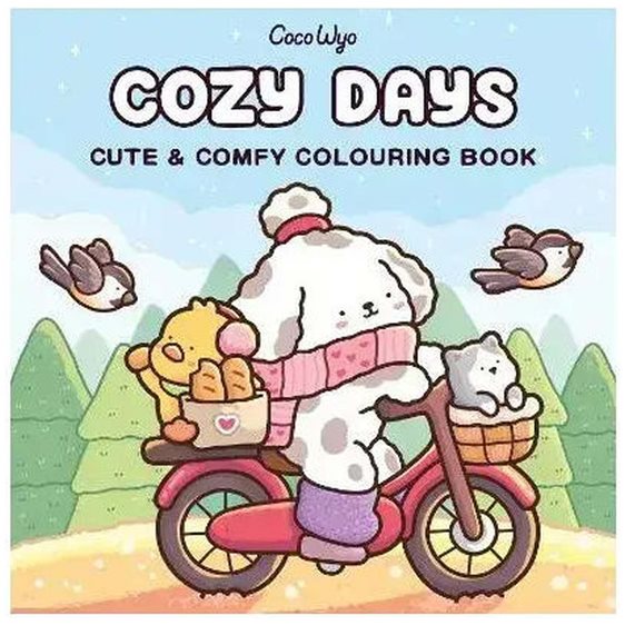 COZY DAYS: CUTE AND COMFY COLOURING BOOK
