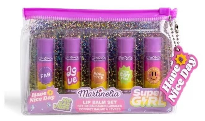 Martinelia Super Girl  Lip Balm Set 5pieces  LM-44057